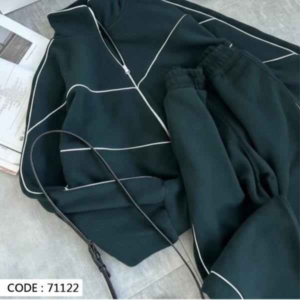 ست بامبر و شلوار بگ اسپورت زنانه