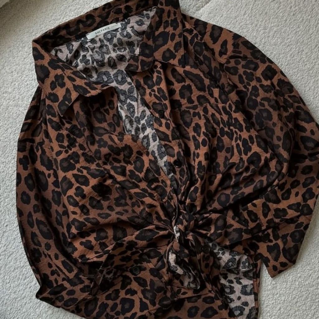 فروش اینترنتی شومیز زنانه پلنگی