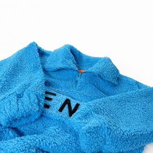 خرید انلاین هودی تدی زنانه مدل نیم زیپ