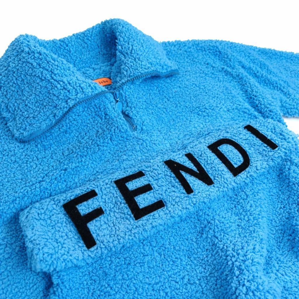 خرید اینترنتی هودی تدی زنانه مدل نیم زیپ