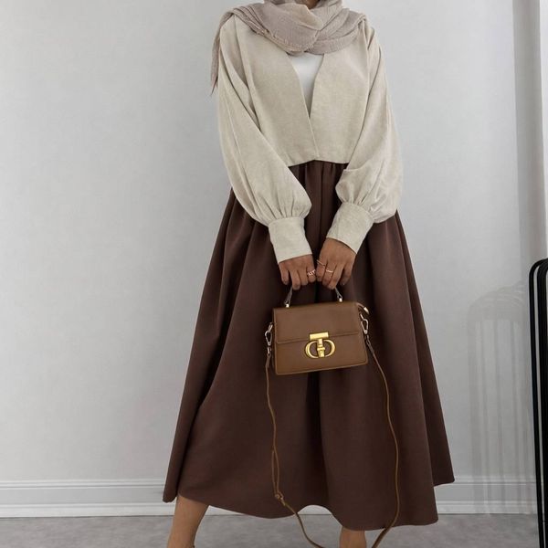 ست کت دامن زنانه و دخترانه طرح سونا