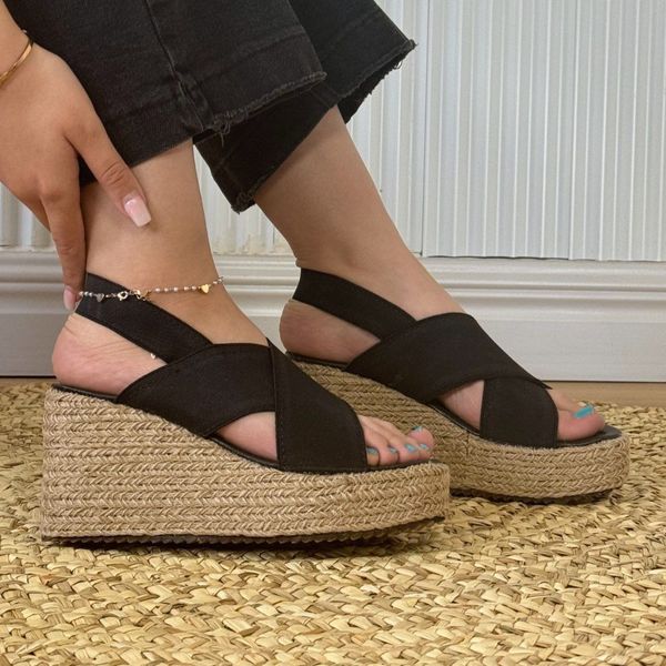 صندل کنفی جدید 977 زنانه