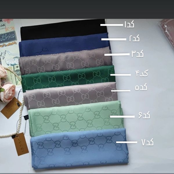 روسری ابریشم ژاکارد