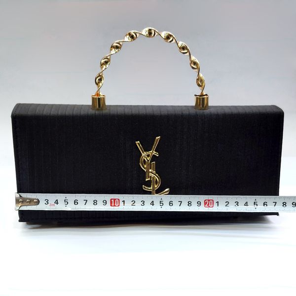 کیف دسته فلزی رودوشی زنانه طرح ایوسن لورن YLS