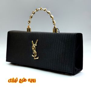 قیمت ارزان کیف دسته فلزی رودوشی زنانه طرح ایوسن لورن YLS