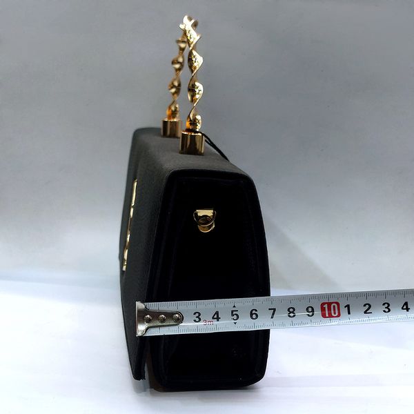 کیف دسته فلزی رودوشی زنانه طرح ایوسن لورن YLS