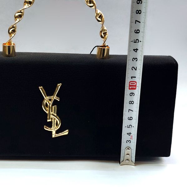 کیف دسته فلزی رودوشی زنانه طرح ایوسن لورن YLS