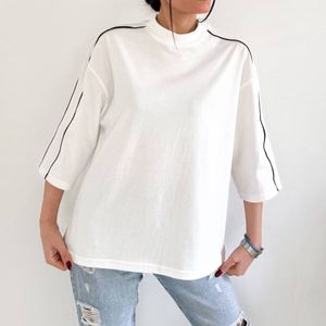 تیشرت باکسی مغزی دوزی