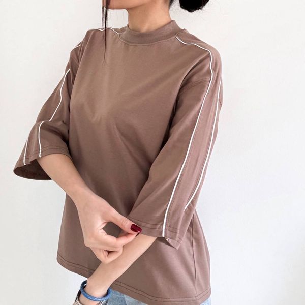 تیشرت باکسی مغزی دوزی