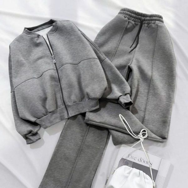 ست بامبر و شلوار بگ  زنانه