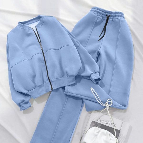 ست بامبر و شلوار بگ  زنانه