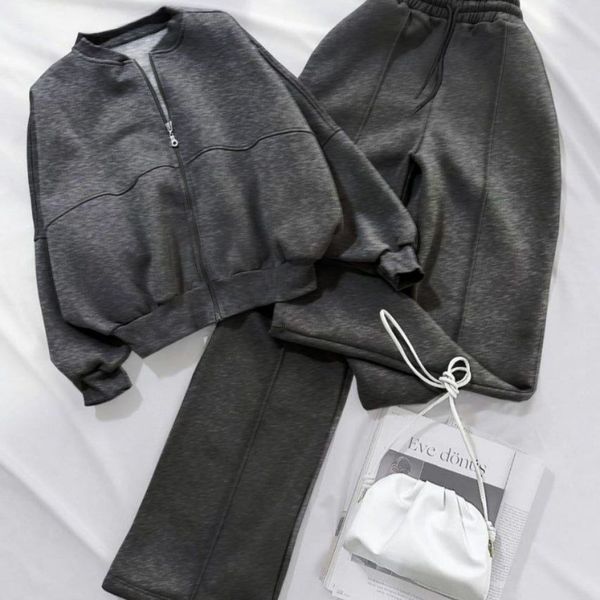 ست بامبر و شلوار بگ  زنانه