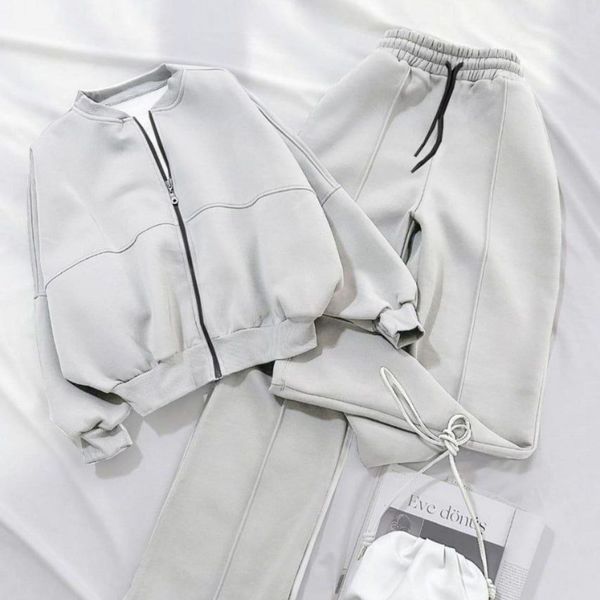 ست بامبر و شلوار بگ  زنانه