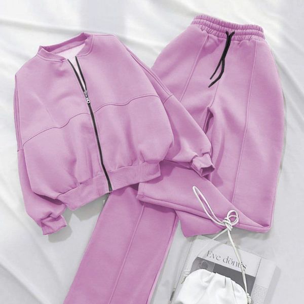 ست بامبر و شلوار بگ  زنانه