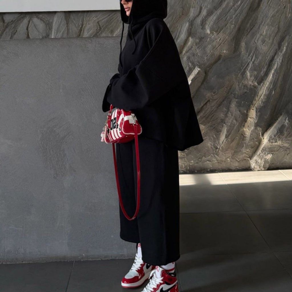 فروش اینترنتی دورس  شلوار مینیمال باکسی