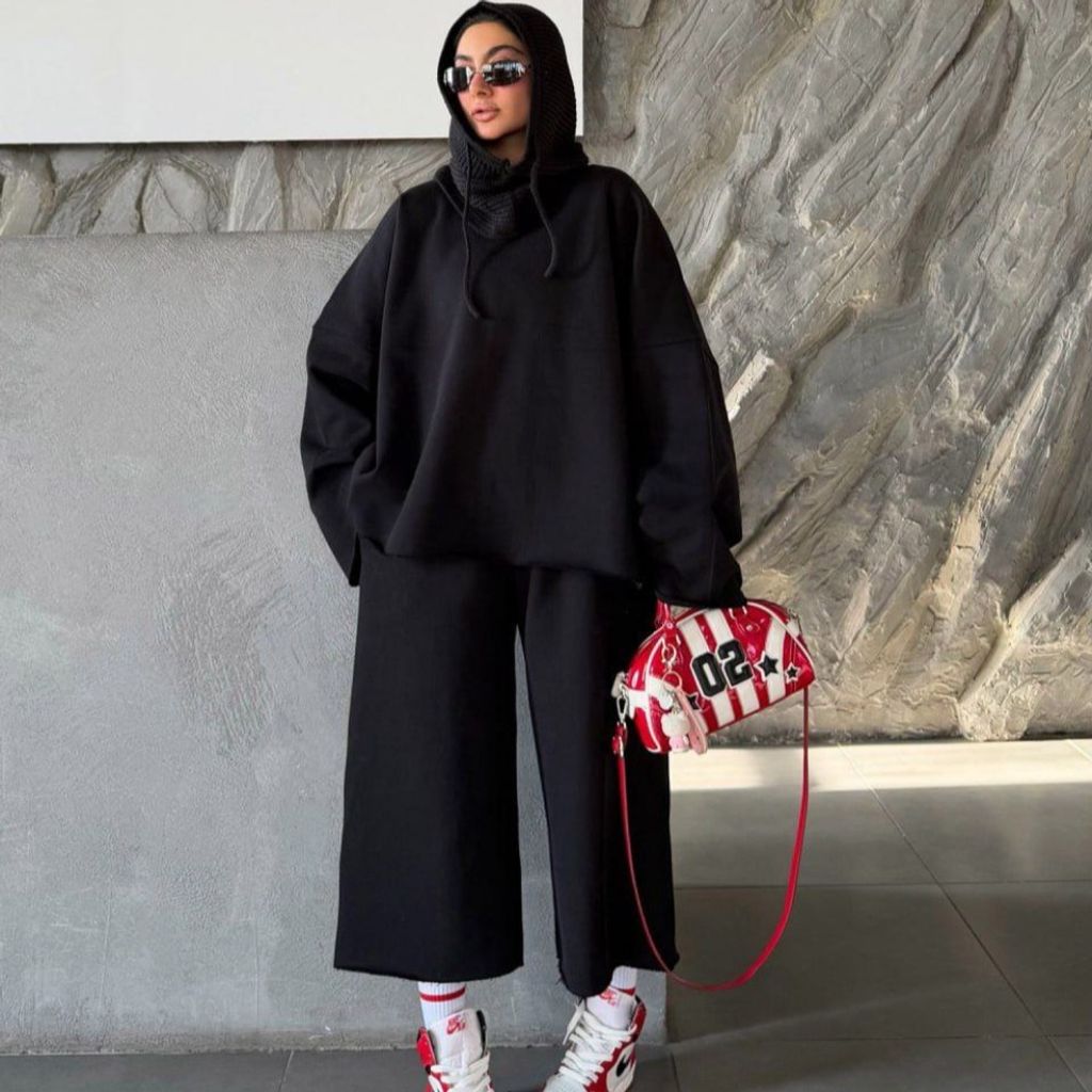 قیمت ارزان دورس  شلوار مینیمال باکسی