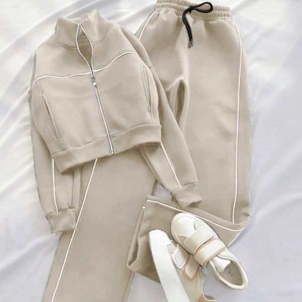 سویشرت شلوار مغزی دوزی