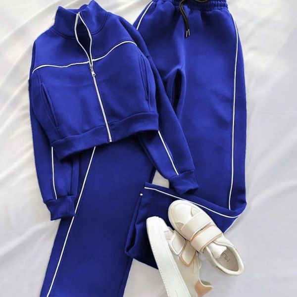 سویشرت شلوار مغزی دوزی