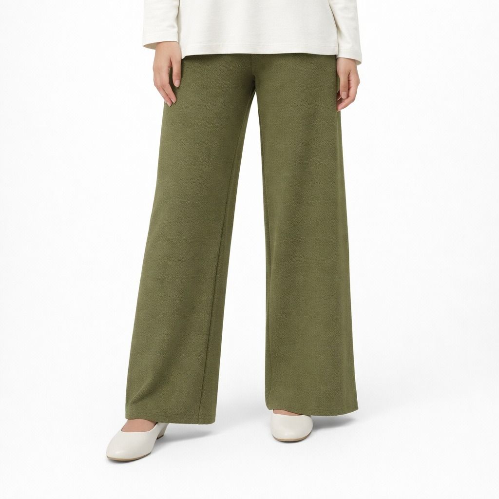 خرید انلاین شلوار بافت زنانه سبز