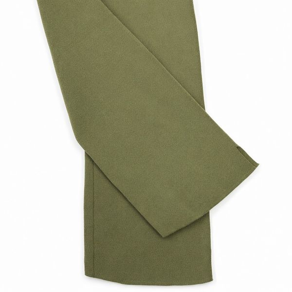 شلوار بافت زنانه سبز