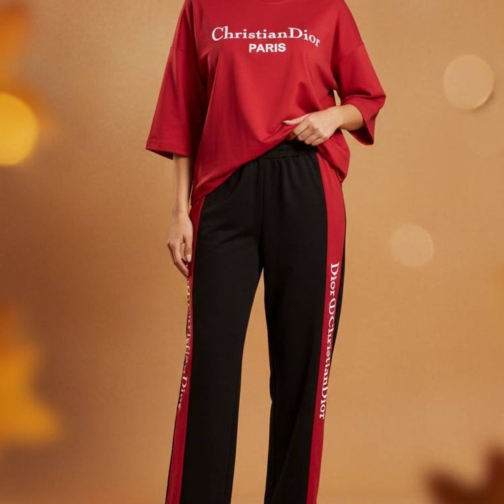 قیمت ارزان ست تیشرت و شلوار زنانه خانگی دیور