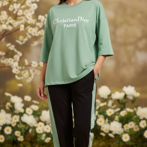 ست تیشرت و شلوار زنانه خانگی دیور