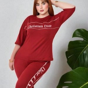 خرید اینترنتی ست تیشرت و شلوار زنانه خانگی دیور