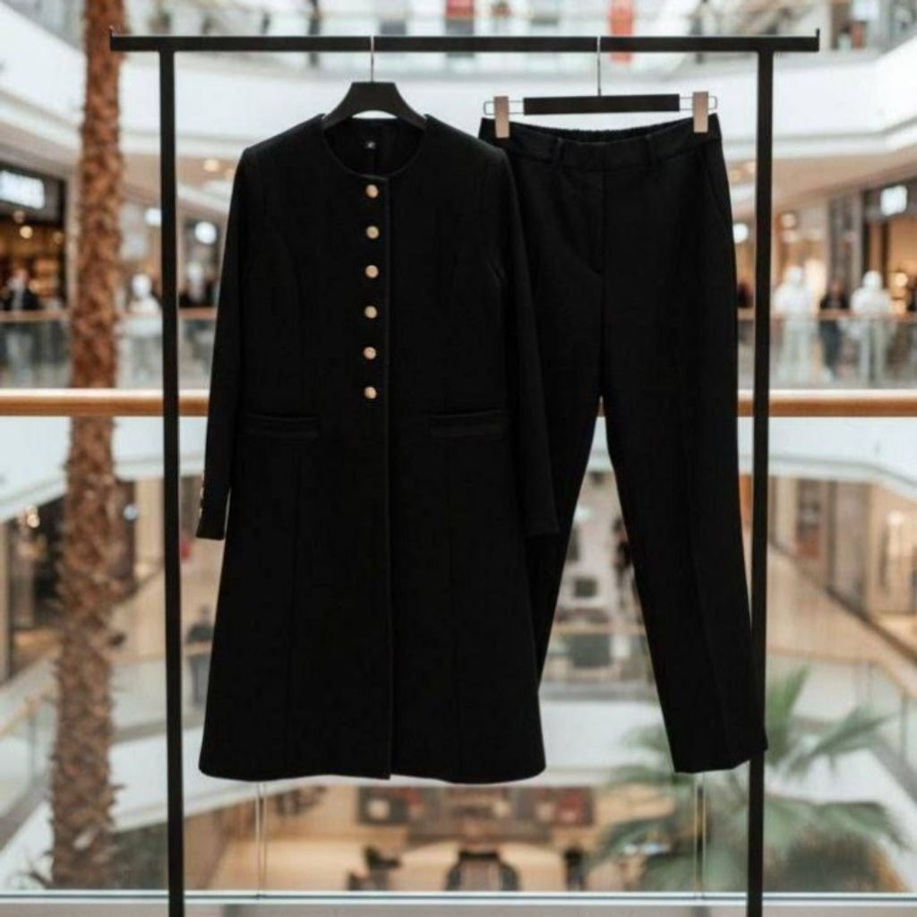 خرید اینترنتی مانتو شلوار رسمی دیانا