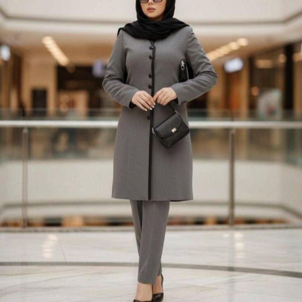 خرید آنلاین مانتو شلوار رسمی دیانا