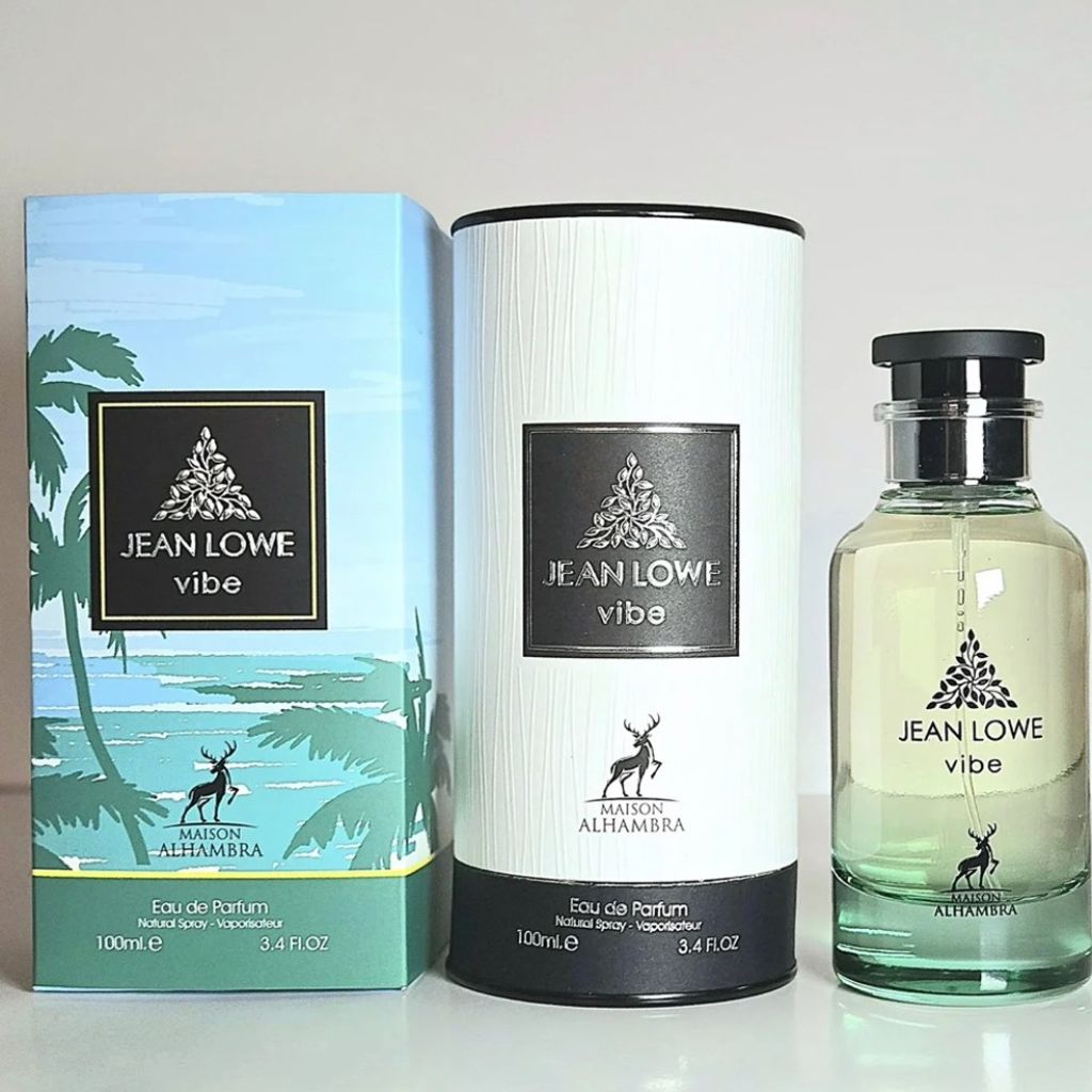 قیمت ارزان عطر الحمبرا (لطافه) جین لو وایب اصلی | Jean lowe Vibe maison alhambra