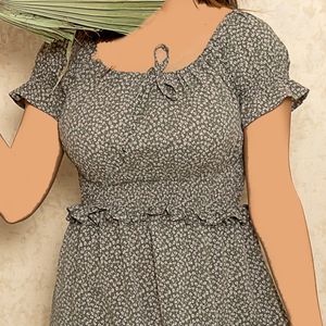 خرید انلاین پیراهن کرپ نخ بهاره