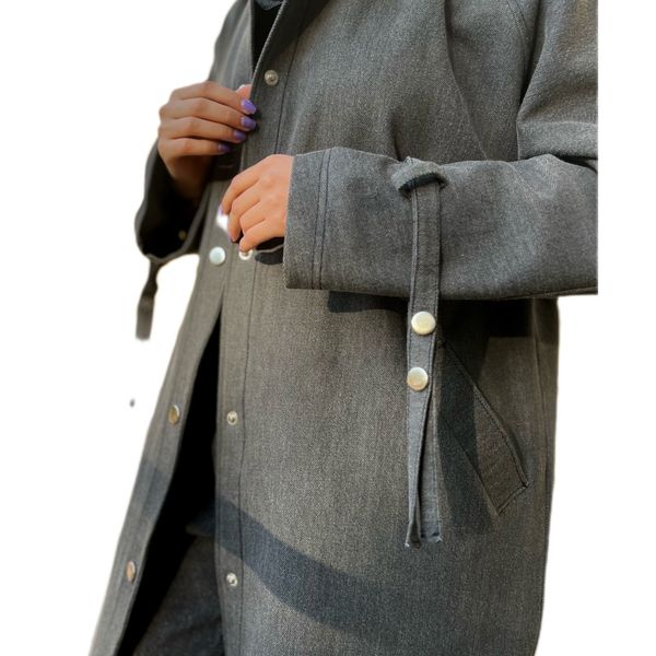 مانتو جین بلند