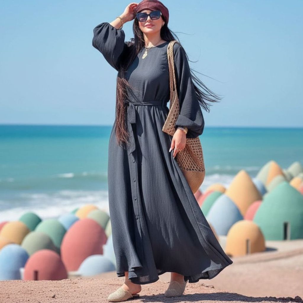 خرید انلاین پیراهن ساحلی آنا