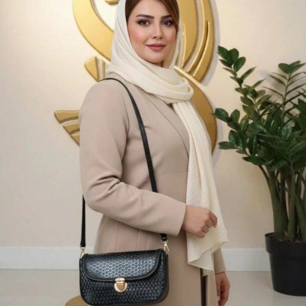 فروش اینترنتی کیف دوشی زنانه ورنی طراحی خاص عیدانه