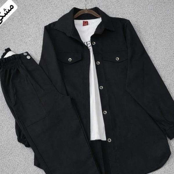 ست مانتو شلوار سوده