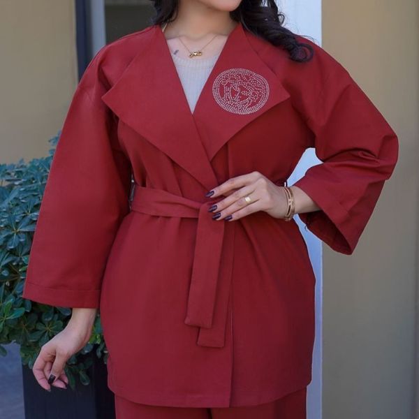 ست مانتوکتی و شلوار صبا