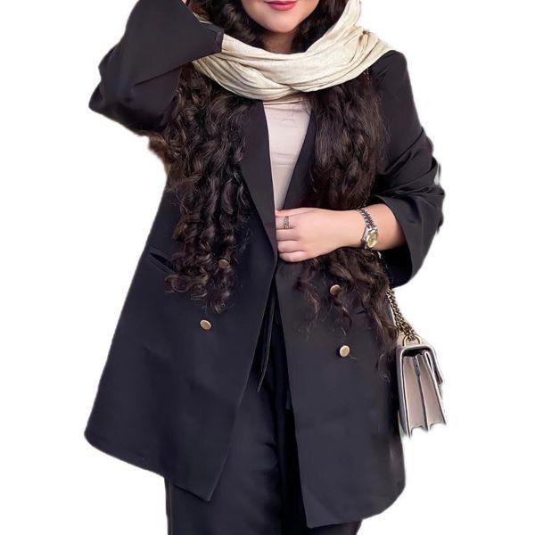 ست کت و شلوار کرپ