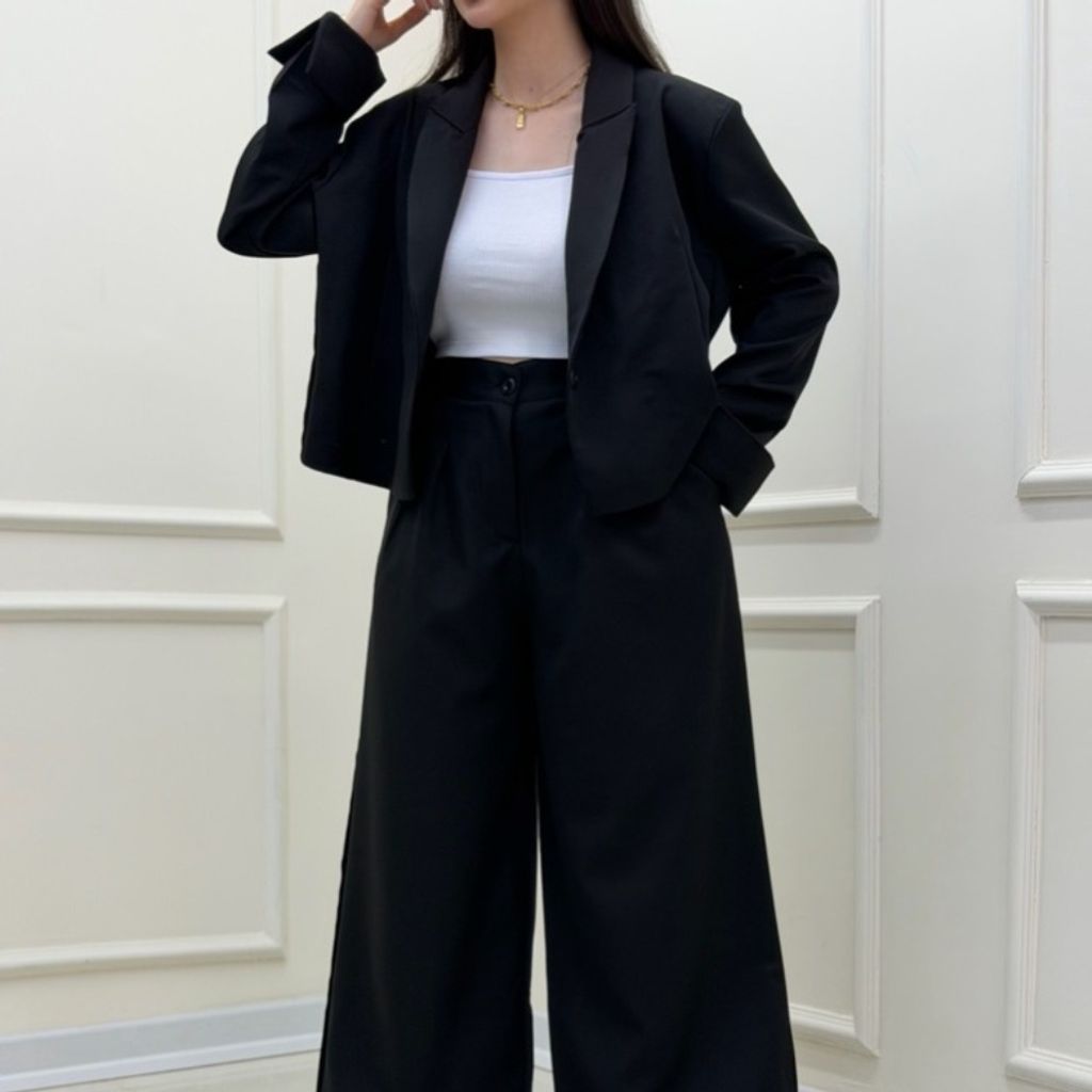 قیمت ارزان کراپ شلوار آستین پاکتی (مازراتی) ستلند