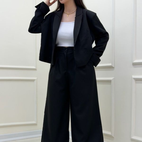 کراپ شلوار آستین پاکتی (مازراتی) ستلند