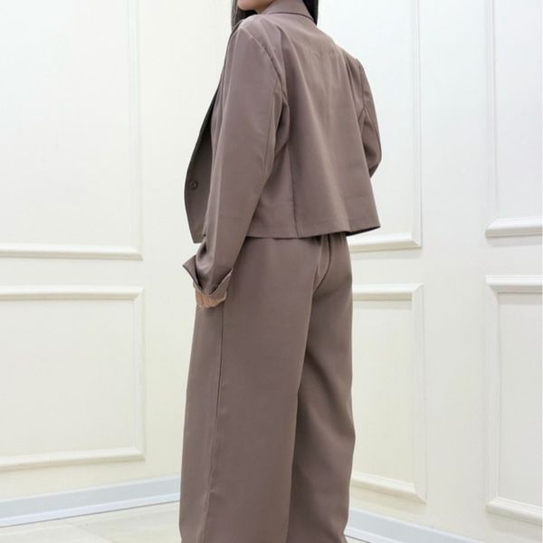 کراپ شلوار آستین پاکتی (مازراتی) ستلند