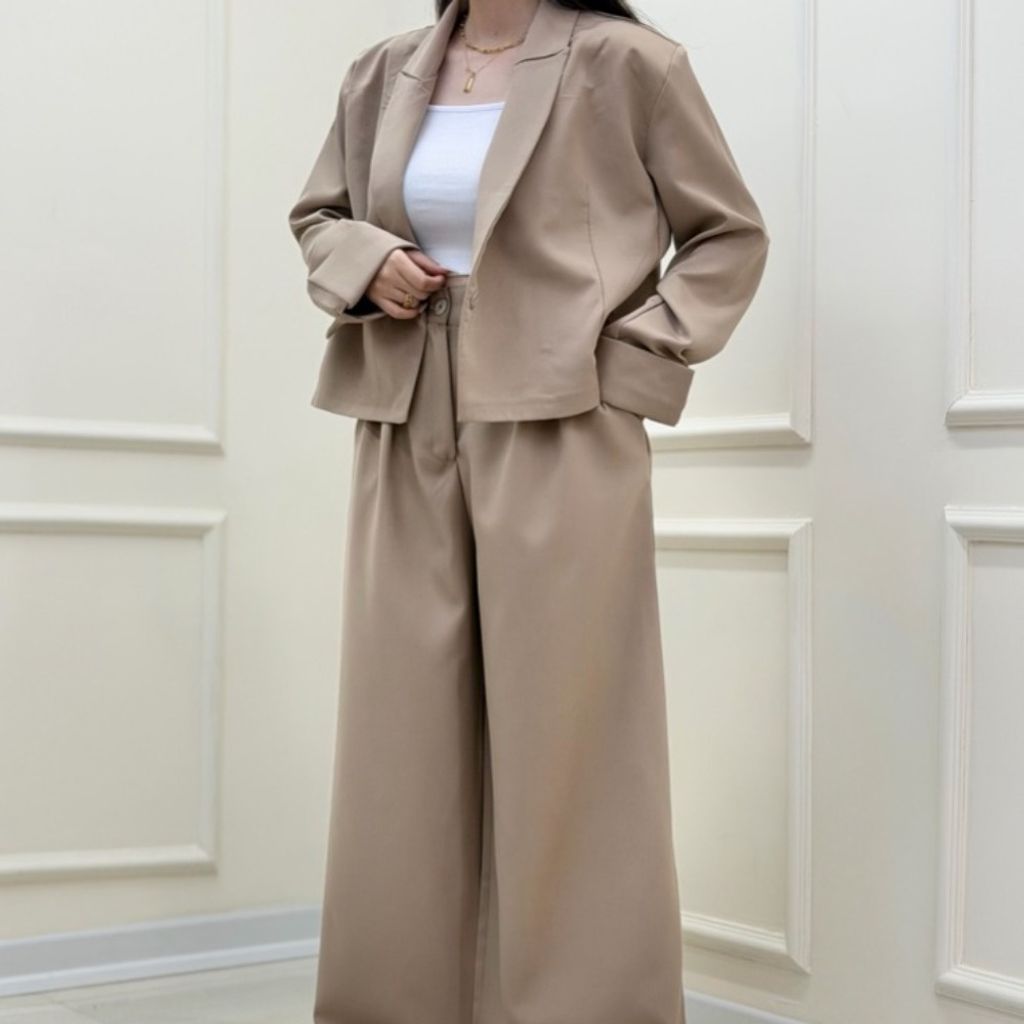 قیمت ارزان کراپ شلوار آستین پاکتی (مازراتی) ستلند