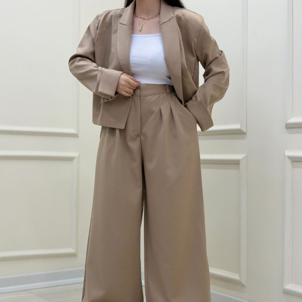 قیمت ارزان کراپ شلوار آستین پاکتی (مازراتی) ستلند