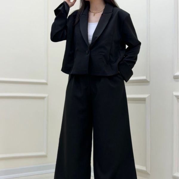 کراپ شلوار آستین پاکتی (مازراتی) ستلند