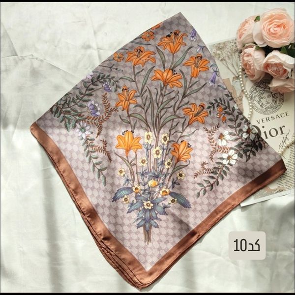 مینی اسکارف ابریشم ساتن