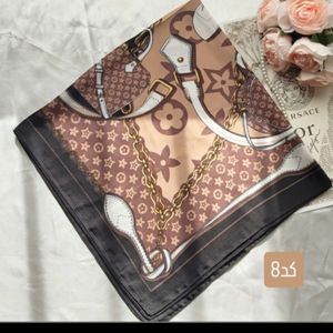 خرید آنلاین مینی اسکارف ابریشم ساتن