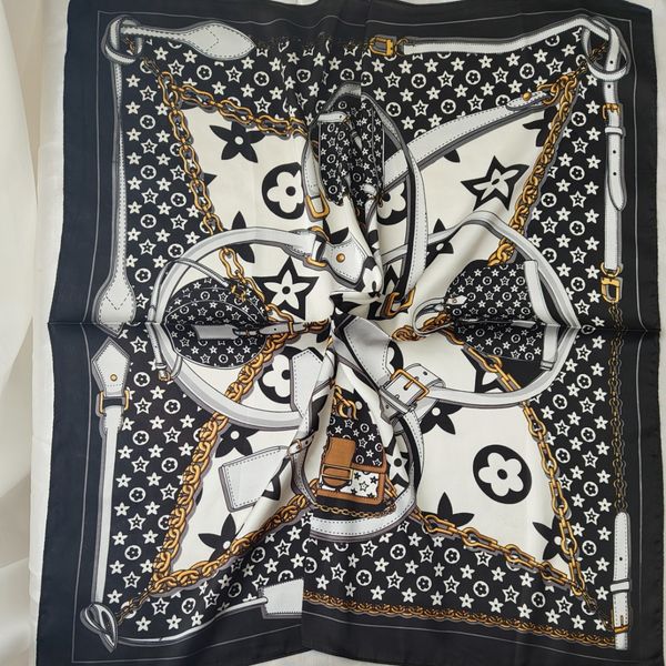 مینی اسکارف ابریشم ساتن