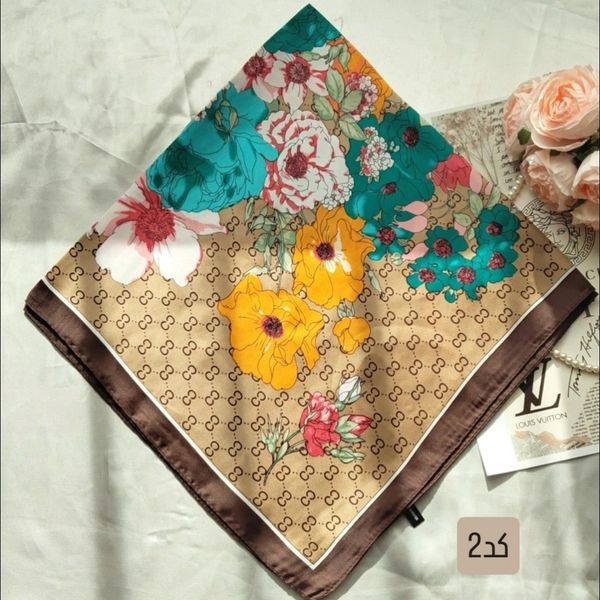 مینی اسکارف ابریشم ساتن