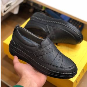 مشخصات کفش چرم طبی زنانه مدل مونا مشکی