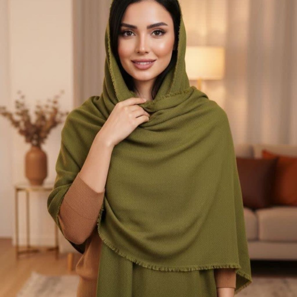 خرید آنلاین شال دورریش نخی
