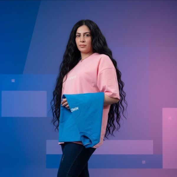 تیشرت باکسی بالنسیاگا